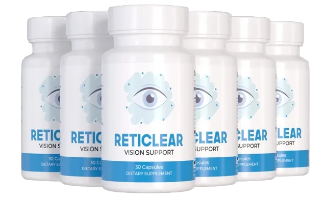 Reticlear 3 bottle 90 day vision support package